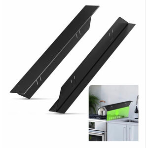 NEW Stainless Steel Stove Gap Covers 2 Pk Heat Resistant Filler
